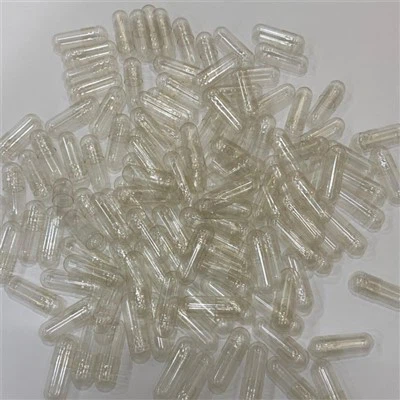 Heldere vegetarische capsules Maat 00